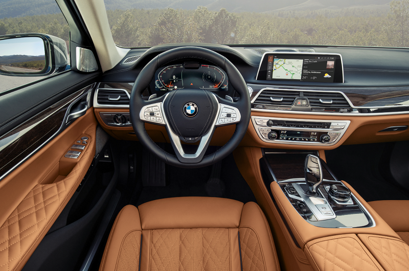 Kabinen i den nye BMW 7-serie