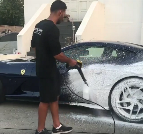 Steam wash